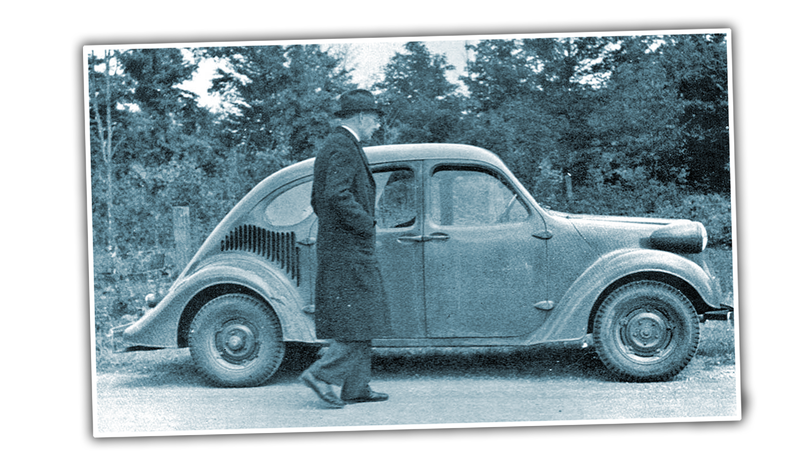 Illustration for article titled GM's 1930s Rear-Engine Experimental Cars Had The Weirdest And Stinkiest Engines Ever